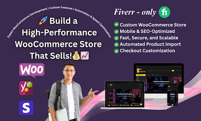 create a scalable woocommerce store with custom features