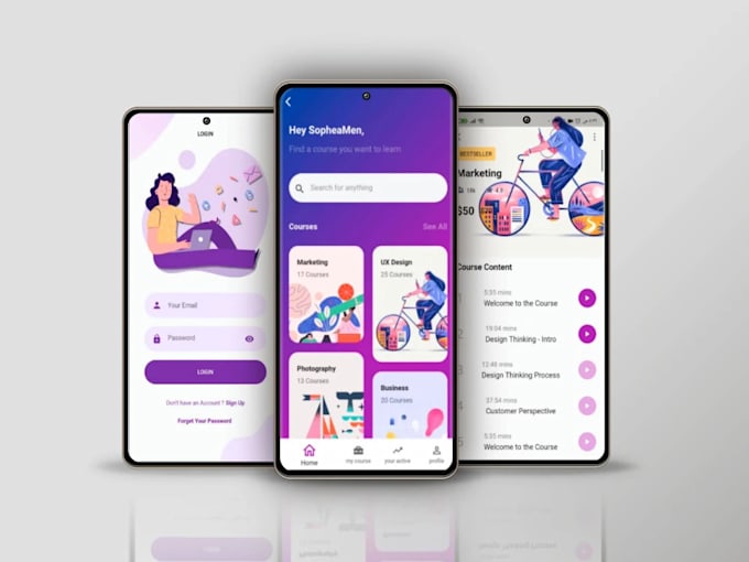 do android, ios app development, mobile app development using react native