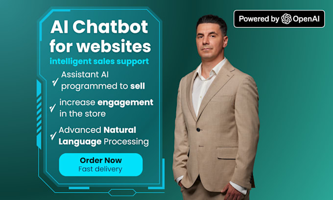 develop ai chatbot for websites with openai llm
