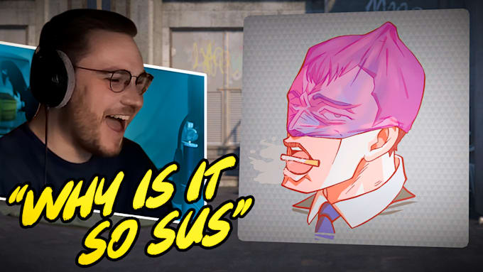 make an attractive thumbnail for reaction videos