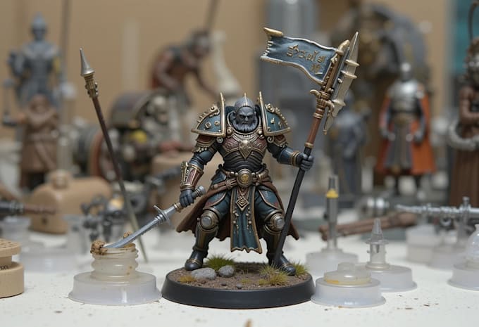 paint your warhammer 40k, sigmar and dnd miniatures