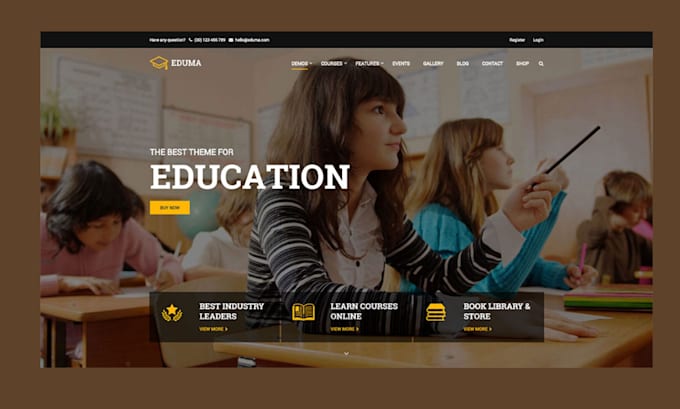 do educational course website elearning website lms wordpress website learndash