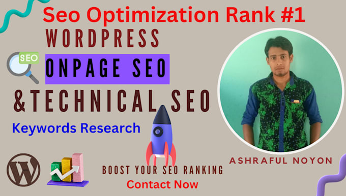 do wordpress on page SEO with rankmath for ranking