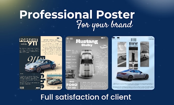 design asthetic, retro poster that will highly attract within 24hrs