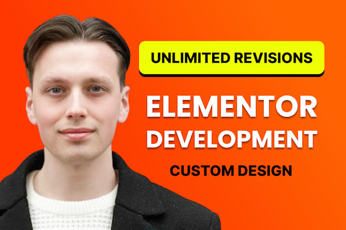 build a custom wordpress website with elementor pro, based on figma, scratch