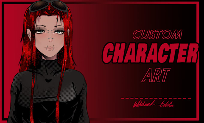 draw your oc in an colorful manga style