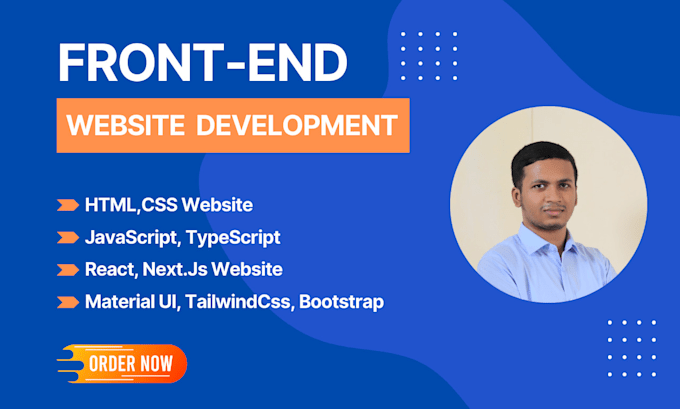 Be your expert frontend web developer using html, css, react, and next ...