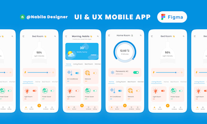design figma mobile app, web app ui ux design