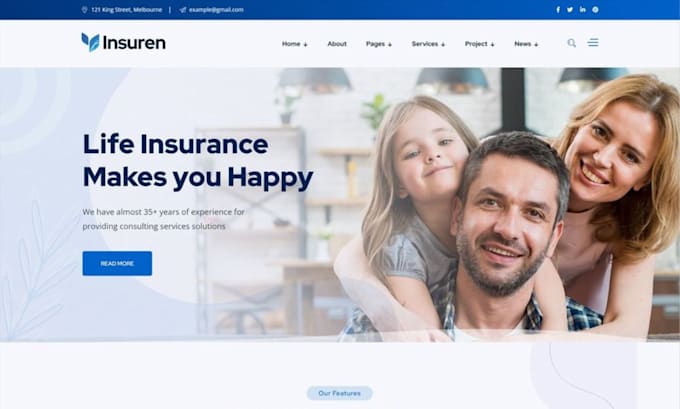 build public adjuster website, insurance claim website, property damage website