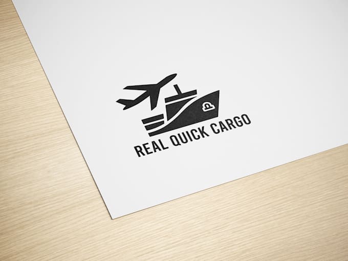 do modern logistics envelopes online shopping freight logo