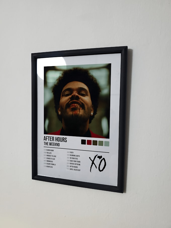 design a modern music poster