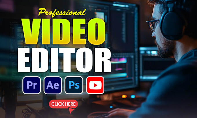 do professional youtube video editing, video editor