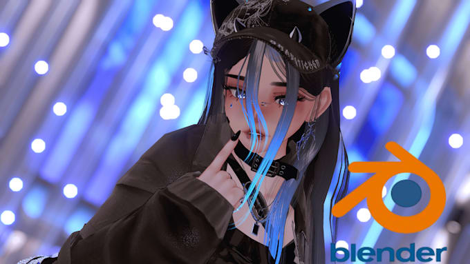 Model 3d vrchat, vrc avatar, vrcharacter,vr avatar,anime model ...