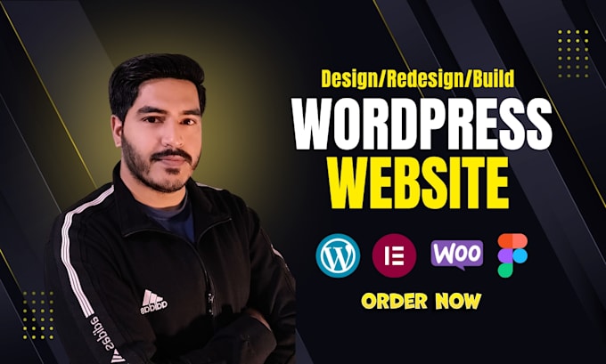 develop wordpress website design with responsive web design