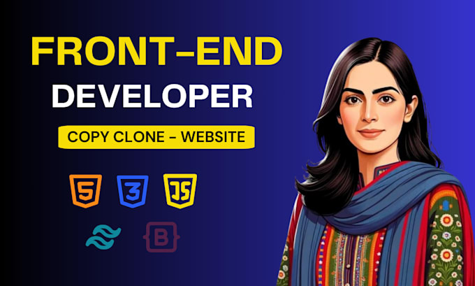 Clone websites or build landing page with html, css and js by ...