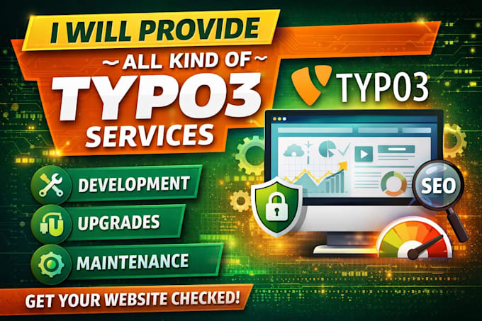 provide all kind of typo3 services