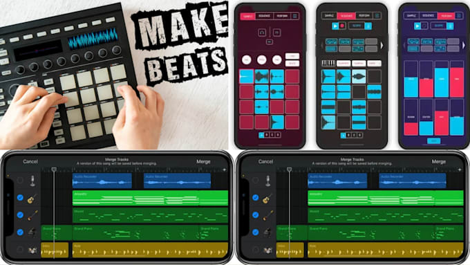 develop beat making app, ai beat generator app, music making app, dj mixer app