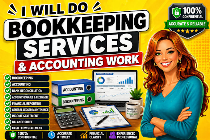 do bookeeping services and accounting work