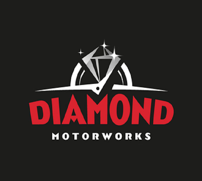 design attention sports exotic car dealership logo