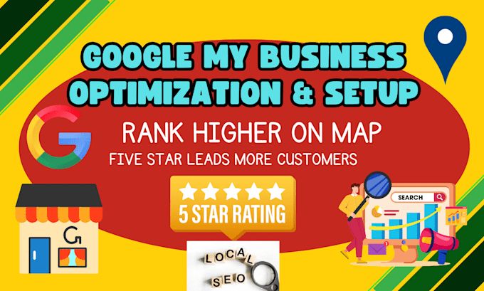 Fully optimize your google my business gmb rating profile for top maps ...