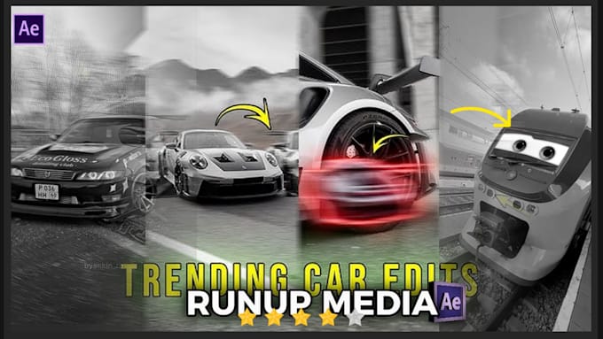do b roll and after effects car video editing
