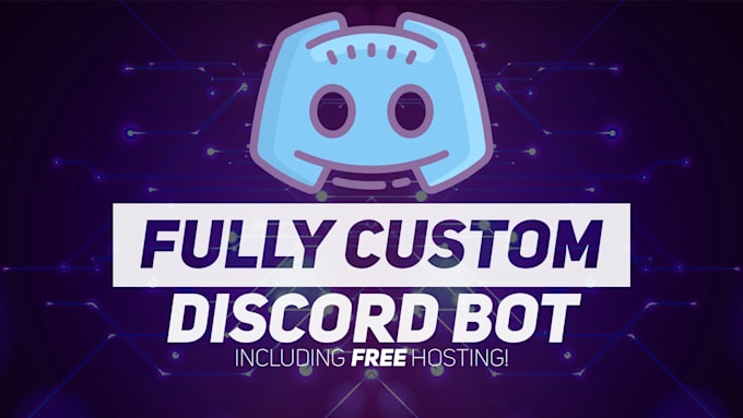 create a custom discord bot with commands