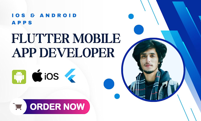 do flutter mobile app development, android app and ios app