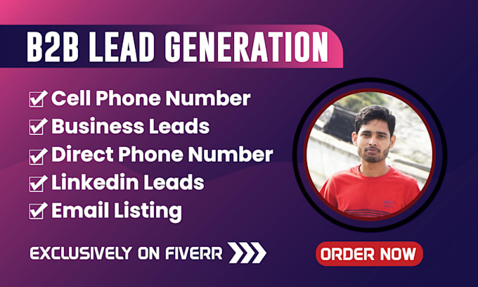 provide b2b lead generation with direct phone number