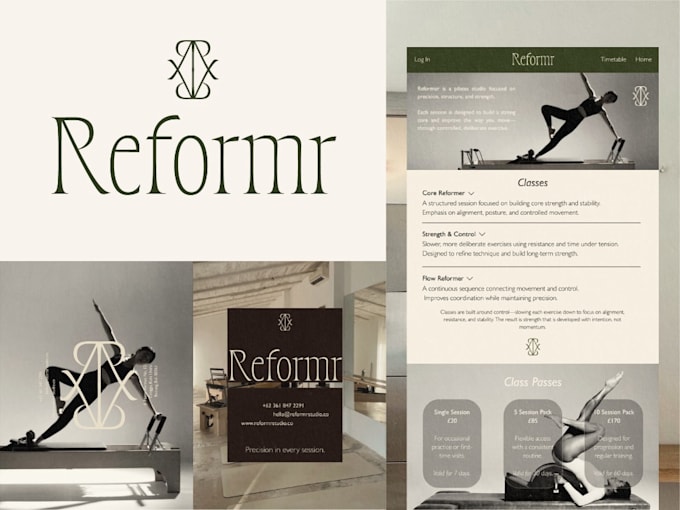 create luxury and minimalistic branding for your business