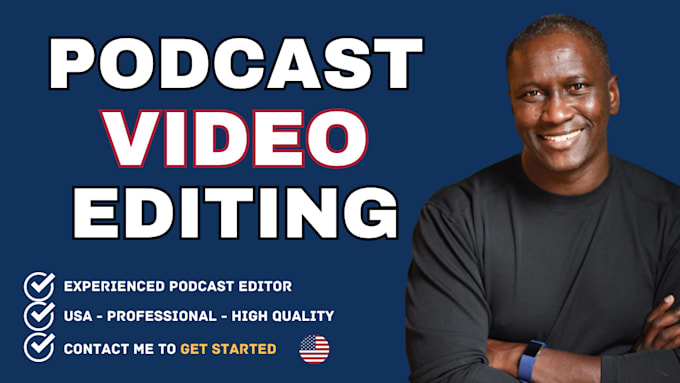 professionally edit your video podcast and youtube video