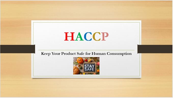 do haccp plan for food safety