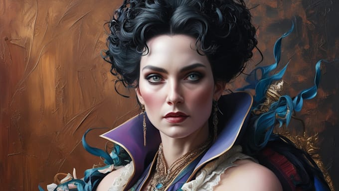 do realistic or fantasy portrait