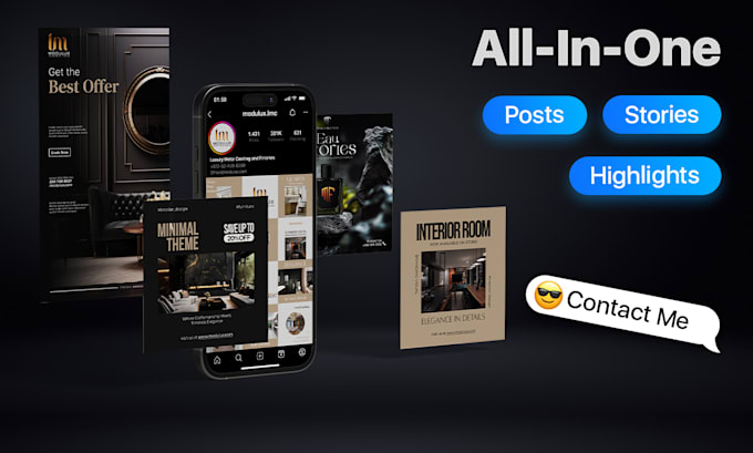 professional instagram design 2025