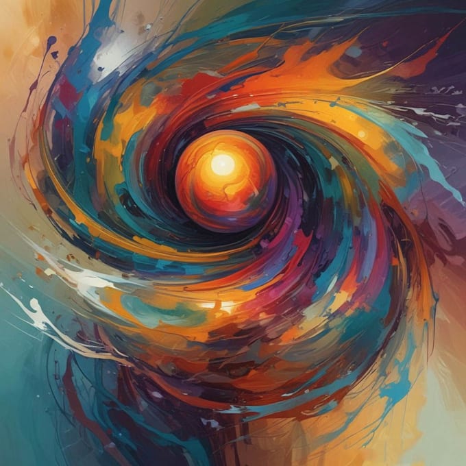create awesome abstract or surreal art
