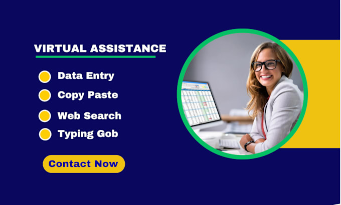 provide accurate data entry and ms office work