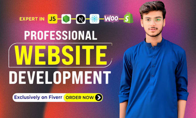 do website development as full stack web developer, nextjs html css react