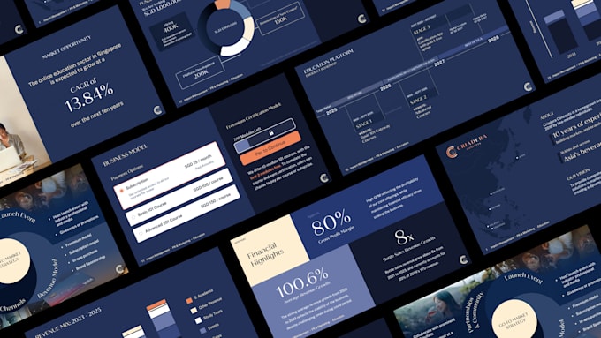 design a pitch deck that captivates