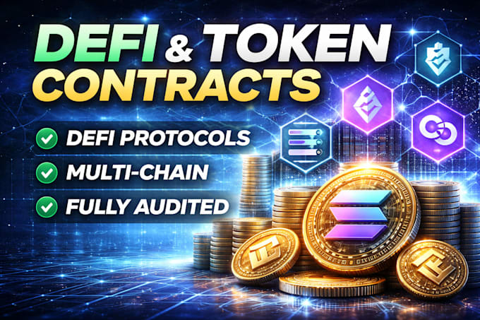 build serious, production ready defi and token infrastructure