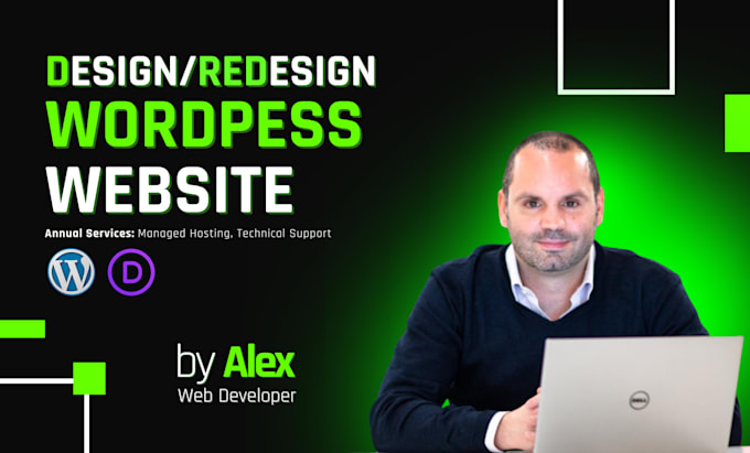 design, develop, and support your wordpress landing page