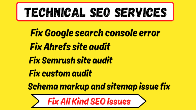 fix page indexing issues, ahrfs semrush site audit, gsc errors