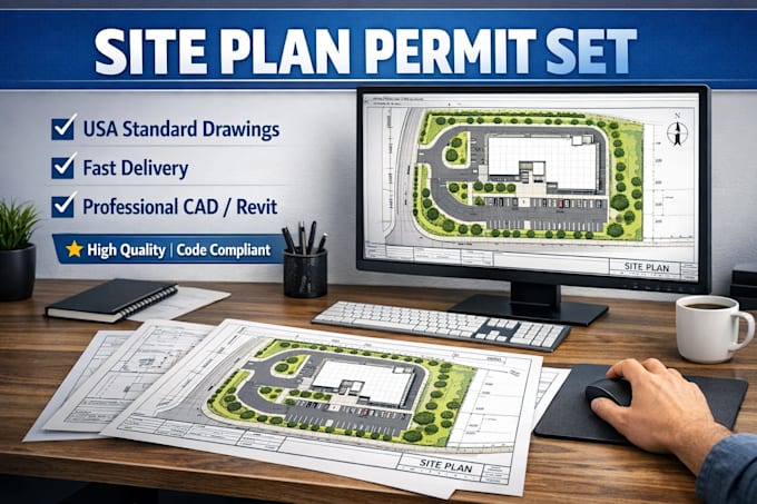 draft site plan permit city permit topography map