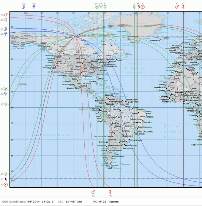 do astrocartography for career and relationship