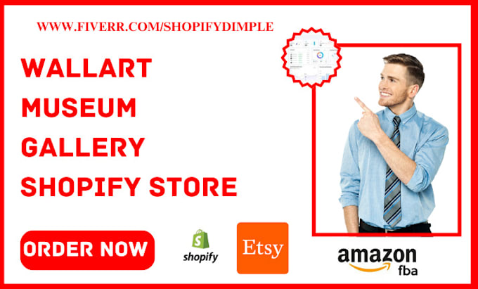 design photoshop wallart gallery photography museum shopify store or website