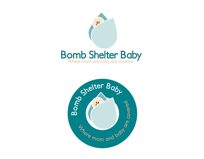 create revolutionary mom baby product logo