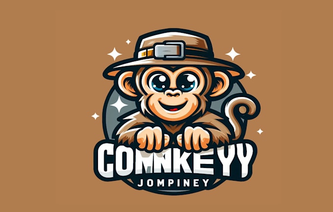 design meaningful monkey mascot logo in 24 hours