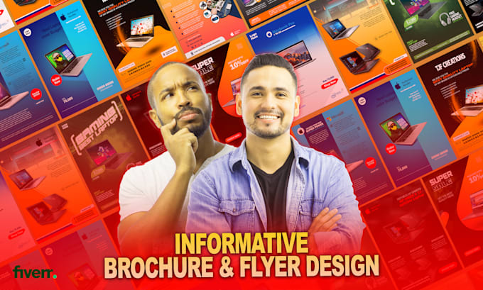 do professional branding with custom flyers and catalogs