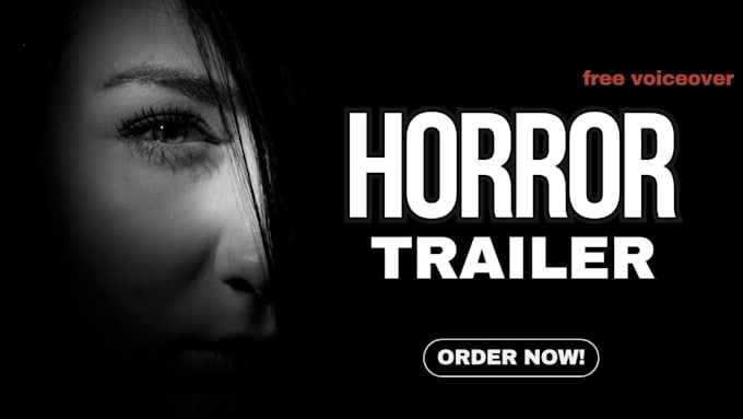 create cinematic thriller horror book trailer videos