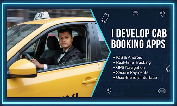 do cab and taxi booking apps in flutter for android and IOS platforms