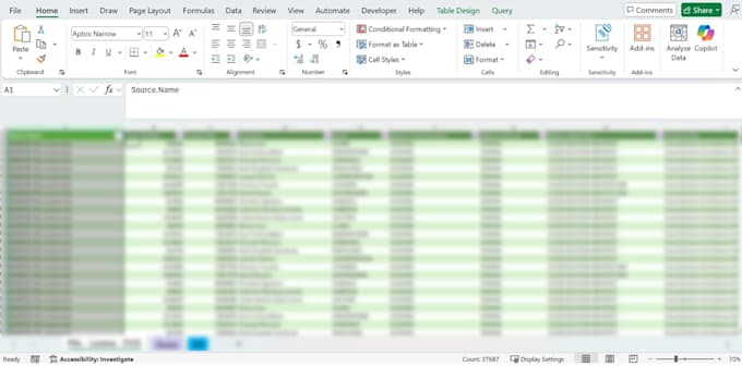 do excel data clean up and organization for accurate results