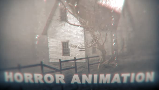 make you a creepy 3d horror animation